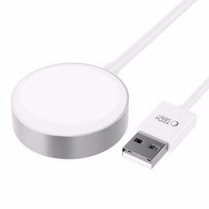 Tech-Protect UltraBoost magnetinis indukcinis įkroviklis su USB-A jungtimi Apple Watch 1.2m - baltas