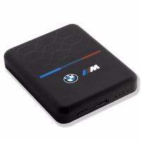 BMW M Collection MagSafe 5W 3000mAh indukcine isorine baterija - Juoda
