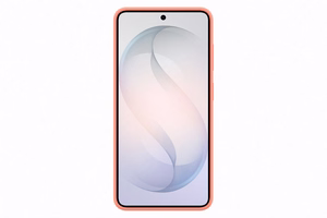 ES942CO Silicone Magnet Case Samsung Galaxy S26, Coral Red