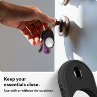 Spigen Vault dėklas Apple AirTag įrenginiui – matinė juoda