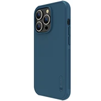 Dėklas Nillkin Super Frosted Shield Pro Apple iPhone 14 Pro Max mėlynas