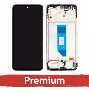 LCD ekranas suderinamas su Xiaomi Redmi Note 14 4G (EU version) su rėmeliu / Midnight Black / OEM
