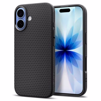 Spigen Liquid Air dėklas telefonui iPhone 17 - matinė juoda