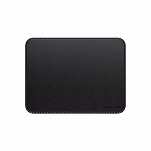 SATECHI vegan leather pelės kilimėlis ST-LMPK juodas