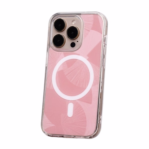 Flash Mag dėklas for iPhone 15 Pro 6,1" rožinis