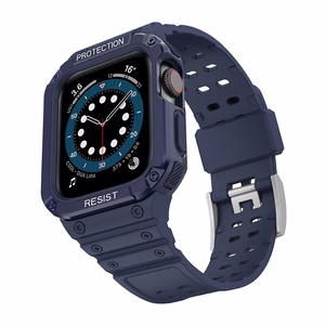 Apsauginis laikrodžio dirželis Apple Watch 38/40/41mm – korpuso apsaugos dirželis – mėlynas