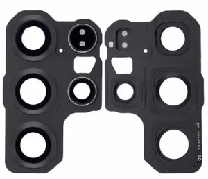 Samsung S938 S25 Ultra kameros stikliukas su rėmeliu Black ORG