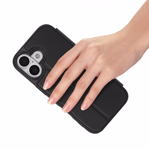 Чехол-кошелёк Dux Ducis Skin Pro для iPhone 17 чёрный