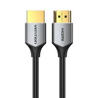 Itin plonas HDMI kabelis Vention ALEHD, 0,5 m, 4K 60Hz (pilkas)