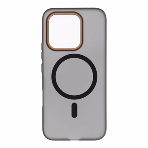 Dėklas Honor 600 LITE Go Orange suderinamas su MagSafe juodas