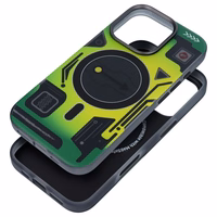 Dėklas telefonui FORCELL F-PROTECT su dviejų sluoksnių 4D technologija, militarinio kritimo testo suderinamas su MagSafe skirtas IPHONE 16 PLUS žalias