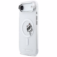 Karl Lagerfeld IML Peekaboo MagSafe Dėklas for iPhone Air - Clear