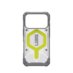 UAG Pathfinder Clear MagSafe Dėklas iPhone 17 Pro - Neon Gray