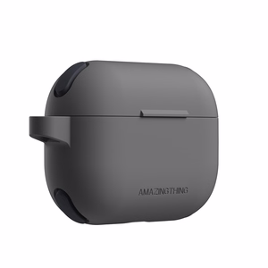 AmazingThing Omni dėklas AirPods Pro 2 silikoninis dėklas - juodas
