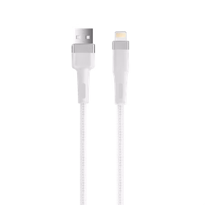 "Setty" USB - "Lightning" kabelis 1,2 m 2A KNA-L-1.220 baltas