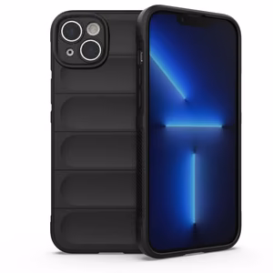 Чехол Magic Shield для iPhone 14 Plus гибкий бронированный чёрный
