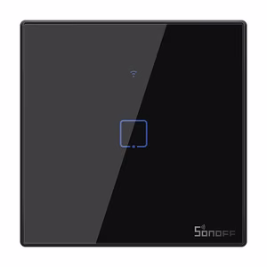 SONOFF TX T3EU1C Wi-Fi ir RF išmanusis jutiklinis šviesos jungiklis
