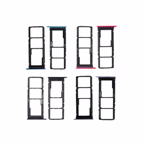 SIM stalčiukas skirtas Huawei P40 Lite E SIM kortelės stalčiukas / Midnight Black /