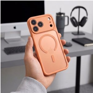 Tech-Protect BasicMag MagSafe dėklas, skirtas iPhone 17 Pro / 18 Pro, matinis oranžinis