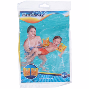Bestway pripučiamos vaikiškos plaukimo rankovės, 23 × 15 cm, oranžinės