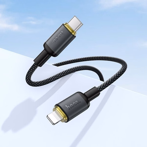 Cable USB C to Lightning Hoco PD 30W 1 m X128 Benefit black
