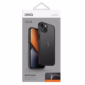 Dėklas telefonui (m) Uniq Air Fender iPhone 14 Plus - pilkas