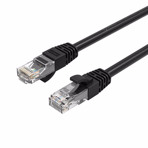 Orico PUG-C6 CAT6 1000Mbps RJ45 Ethernet Network Cable LAN Round 8m - Black