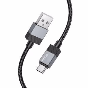Кабель USB A to USB C Hoco 3A 1 m X110 черный