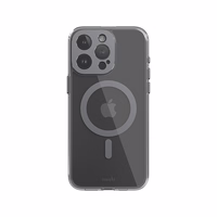 Moshi iGlaze MagSafe - dėklas iPhone 15 Pro Max (Meteorite pilkas)