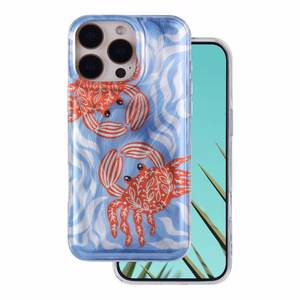 Ultra Trendy Summer dėklas iPhone 16 Pro 6,3" krabas