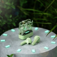 Dudao U18Pro Bluetooth 5.3 TWS belaidės ausinės - žalios