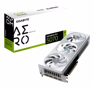 Graphics card Gigabyte GeForce RTX 5070 AERO OC 12 GB GDDR7