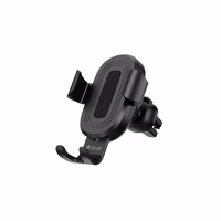 "Devia" automobilinis laikiklis "Gravity" su belaidžiu indukciniu įkrovikliu, juodas 10W oro ventiliacijos anga