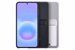 OA576TBE dėklas su kortelės lizdu Samsung Galaxy A57, juoda