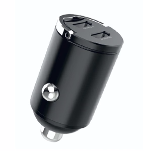 SEEK TOTI 40W dvigubas Type-C automobilinis greitasis įkroviklis, juodas