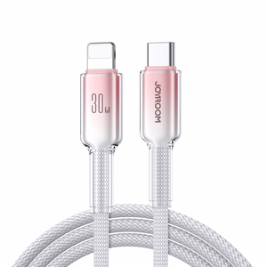 USB-C - Lightning kabelis Joyroom S-A42 30W 1.2m baltas