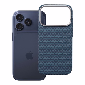 Su MagSafe suderinamas K-Look dėklas iPhone 17 Pro / 18 Pro (žemas kameros kraštas), mėlynas, v2