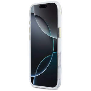 Karl Lagerfeld IML Choupettes Karl Script Logo MagSafe iPhone Air Dėklas - Clear