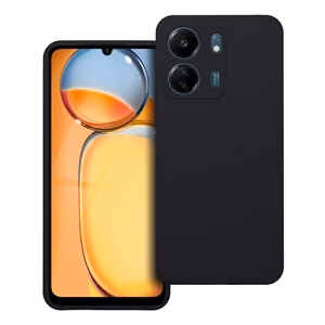 Silikoninis dėklas 2mm XIAOMI REDMI 13C juodas