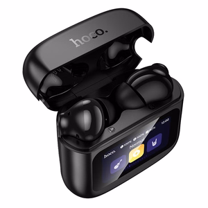 Ultra Clear 1 mm dėklas Wireless headphones Hoco EQ14, skaidrus