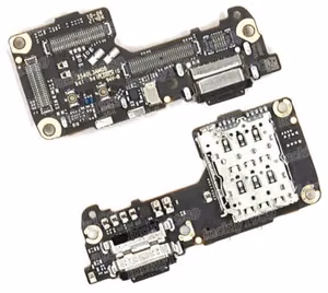 Lanksčioji jungtis Xiaomi 12 5G/12X 5G/12S 5G su įkrovimo kontaktu ir mikrofonu, SIM kortelės kontaktu originali (service pack)