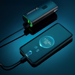 Wozinsky priekinis dviračio žibintas su USB-C laidu, 3000 lm – juodas