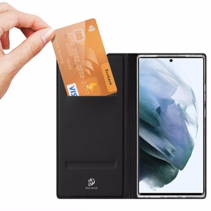 Telefono dėklas Dux Ducis Skin Pro skirtas Samsung S908 S22 Ultra juodas