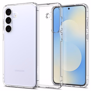 Spigen Ultra Hybrid dėklas telefonui Samsung Galaxy S25 FE – skaidrus