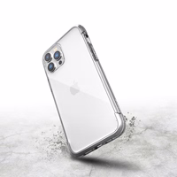 Raptic X-Doria Air dėklas telefonui iPhone 14 Pro Max šarvuotas sidabrinis
