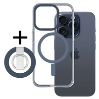 Amazing Thing Titan Pro Mag žiedo laikiklio dėklas 10FT IP156.7PTRBU Iphone 15 Pro Max tamsiai mėlyna