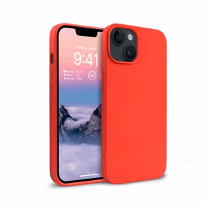 Crong Color Cover case for iPhone 14 Plus, red