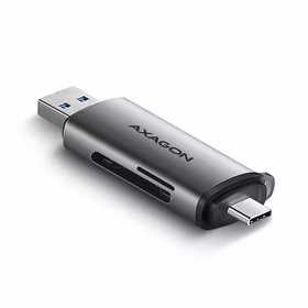 Axagon atminties kortelių skaitytuvas USB-C+USB3.2 SD/MicroSD CRE-SAC