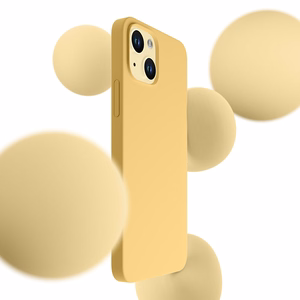 3mk Hardy Silicone MagDėklas iPhone 15 Plus - geltona