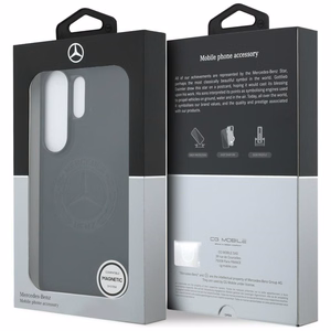 Mercedes Vintage Logo MagSafe dėklas skirtas Samsung Galaxy S26 Ultra juodas